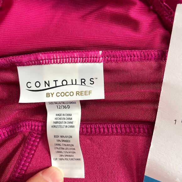 Contours by Coco Reef Tankini, 36D - Picture 8 of 12